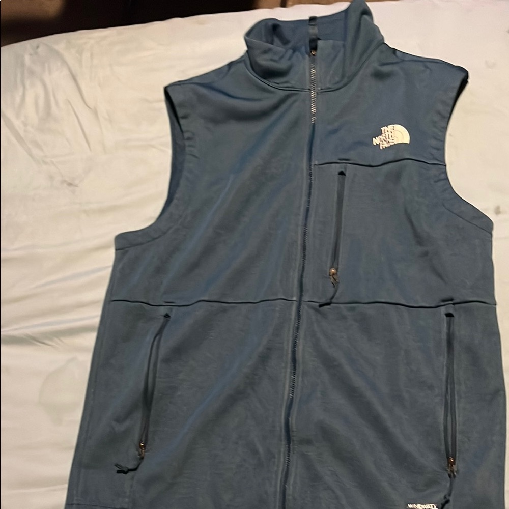 The North Face Navy Blue Zip-Up Vest